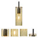 Juni 10 1 Light Black Cord Pendant Ceiling Light