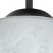 Bolla 1 Light Black Cord Pendant Ceiling Light