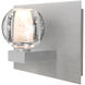 Boca LED Satin Nickel Vanity Light Wall Light