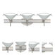 Hoppi LED 23 inch Satin Nickel Vanity Lighting Wall Light