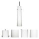 Camino 1 Light Black Cord Pendant Ceiling Light
