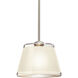 Pica 9 LED Satin Nickel Stem Pendant Ceiling Light