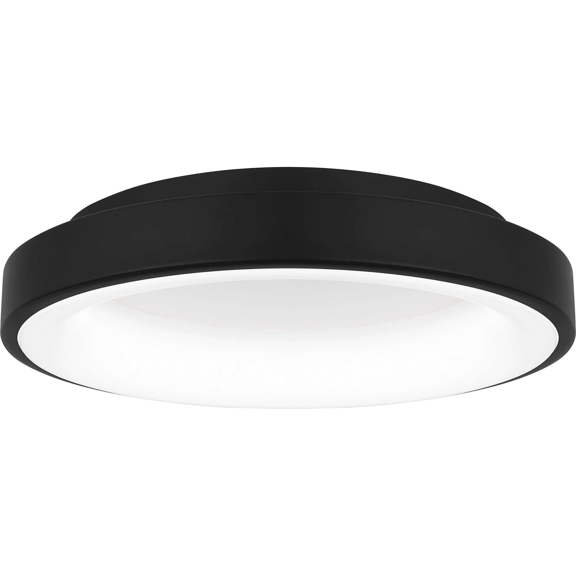 Stanton 13 inch Matte Black Flush Mount Ceiling Light