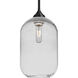 Omega 12 1 Light Black Stem Pendant Ceiling Light