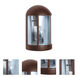 3152 Series 1 Light 9 inch Bronze Outdoor Sconce, Costaluz