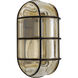 Togo 1 Light 9.5 inch Black Outdoor Sconce