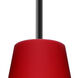 Cierro 1 Light Black Cord Pendant Ceiling Light