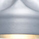 Lotus LED Satin Nickel Cord Pendant Ceiling Light