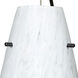 Suzi 18 LED Black Cord Pendant Ceiling Light