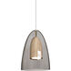 Dano LED Satin Nickel Pendant Ceiling Light