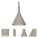Gala LED Black Cord Pendant Ceiling Light