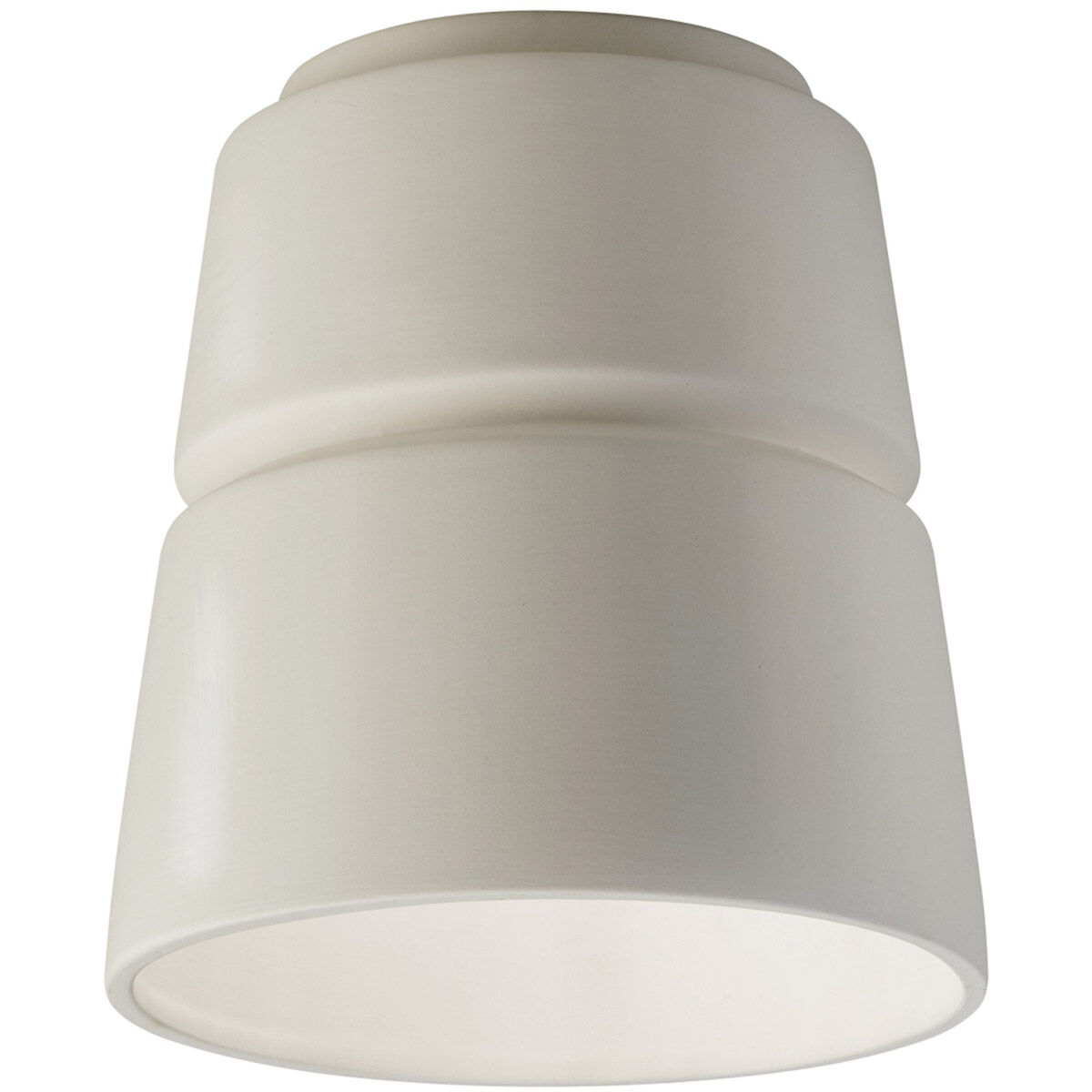 Radiance Collection LED 7.5 inch Hammered Pewter Flush-Mount Ceiling Light