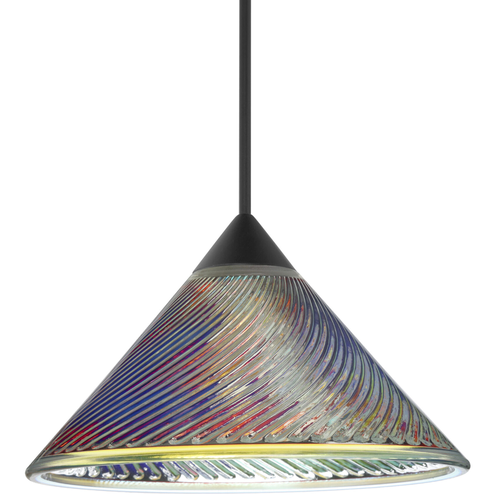 Kona LED Black Cord Pendant Ceiling Light
