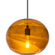 Geno 1 Light Black Pendant Ceiling Light