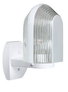 3139 Series 1 Light 14 inch White Outdoor Sconce, Costaluz