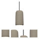 Glide LED Black Cord Pendant Ceiling Light