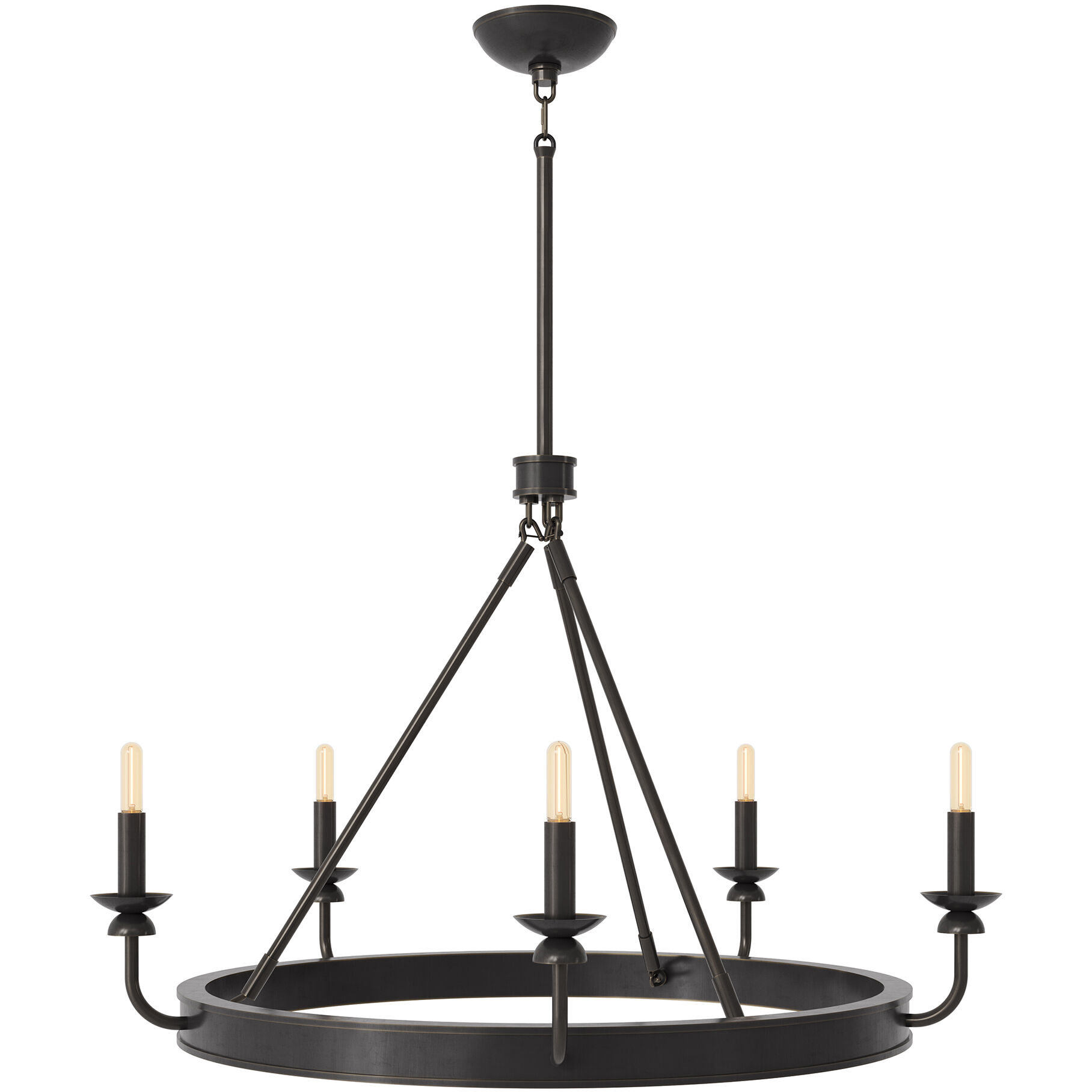 William 9 Light 34.50 inch Chandelier