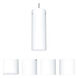 Stilo 18 1 Light Satin Nickel Cord Pendant Ceiling Light
