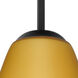 Riva 9 LED Black Cord Pendant Ceiling Light