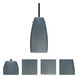 Tao 10 1 Light Black Stem Pendant Ceiling Light
