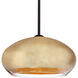 Brio 14 1 Light Black Cord Pendant Ceiling Light