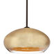 Brio 14 LED Bronze Stem Pendant Ceiling Light