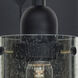Juni 10 2 Light 12 inch Black Vanity Lighting Wall Light in Moss Bubble Glass