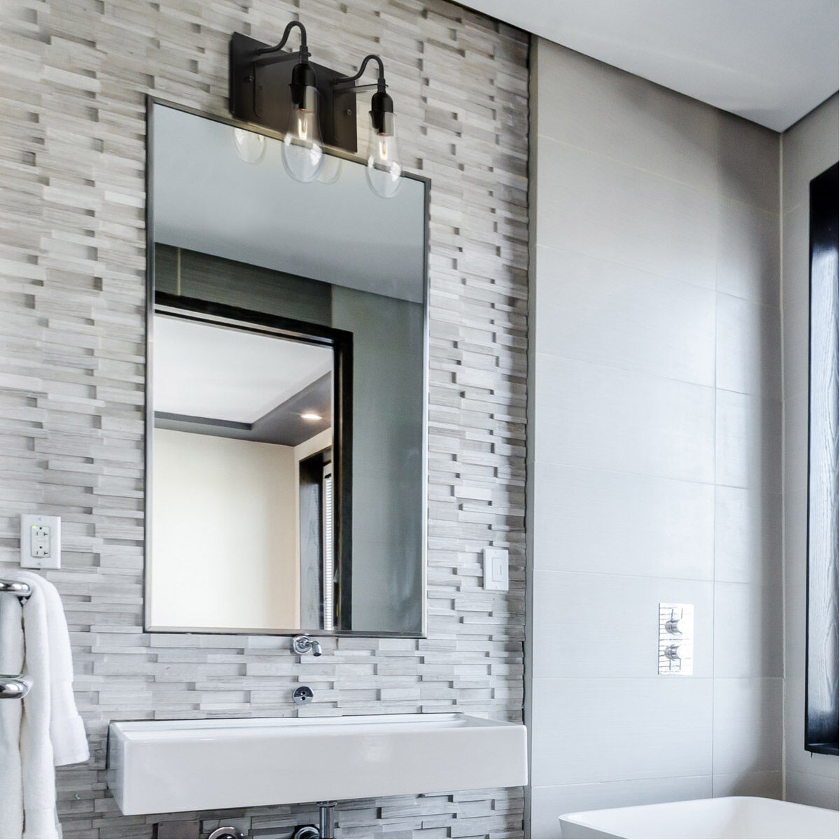 Wish 1 Light 6 inch Black Wall Sconce Wall Light