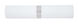 Darci LED 24 inch Chrome Vanity Lighting Wall Light