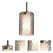 Esa 1 Light Black Cord Pendant Ceiling Light