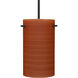 Tamburo 5 1 Light Black Cord Pendant Ceiling Light
