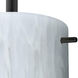 Stilo 7 LED Black Stem Pendant Ceiling Light