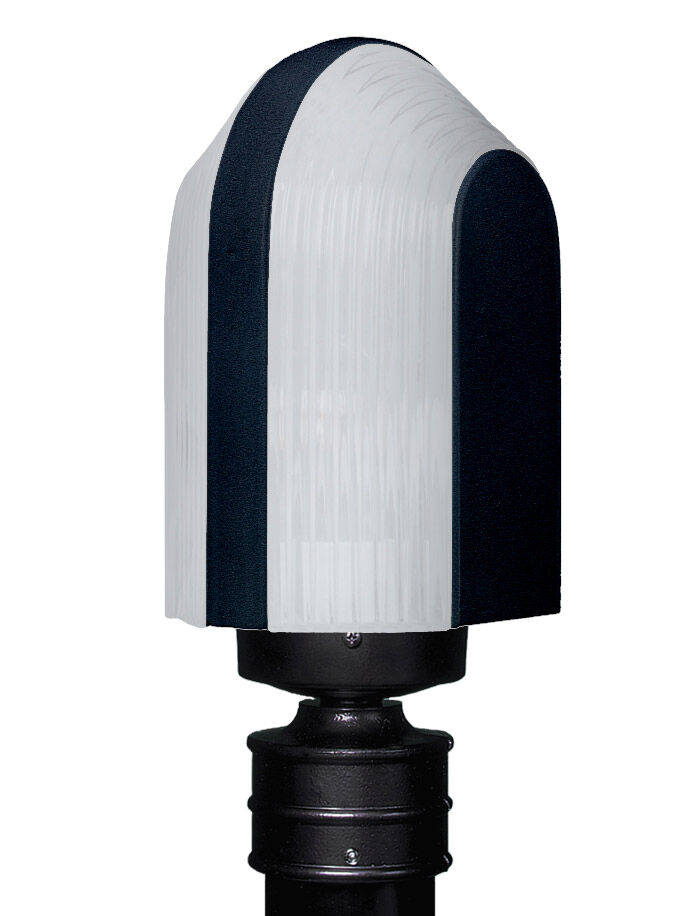 3139 Series 1 Light 14 inch Black Outdoor Post Mount, Costaluz