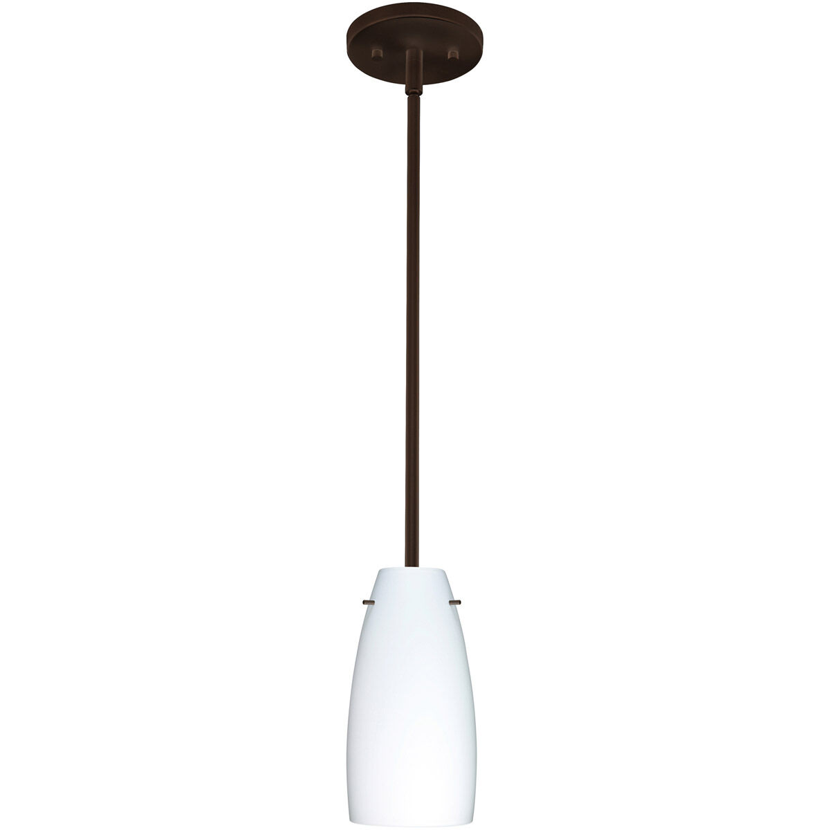 Tao 10 LED Bronze Stem Pendant Ceiling Light