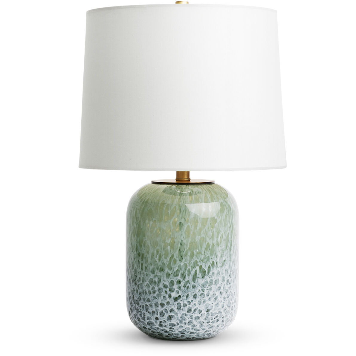 Yates 18.25 inch 100.00 watt Blue-Green Table Lamp Portable Light