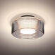 Belu LED 7.88 inch Black Flush Mount Ceiling Light