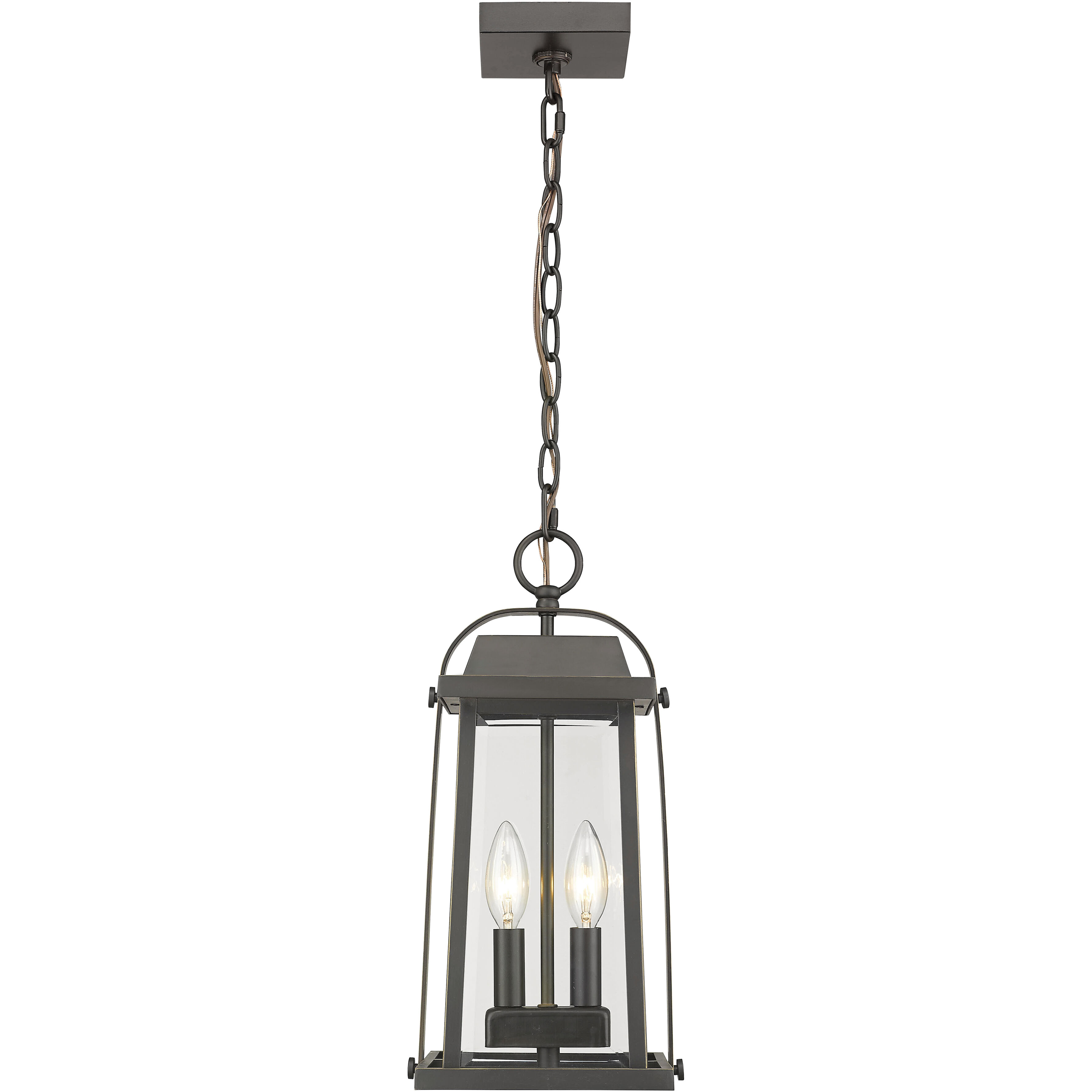 Millworks 2 Light 7.75 inch Outdoor Pendant/Chandelier