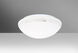 Bobbi 10 LED 10 inch Flush Mount Ceiling Light in Opal Cut Glass