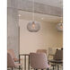 Geno 1 Light Black Pendant Ceiling Light