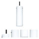Stilo 9 1 Light Black Stem Pendant Ceiling Light
