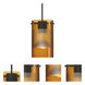 Scope 1 Light Black Cord Pendant Ceiling Light