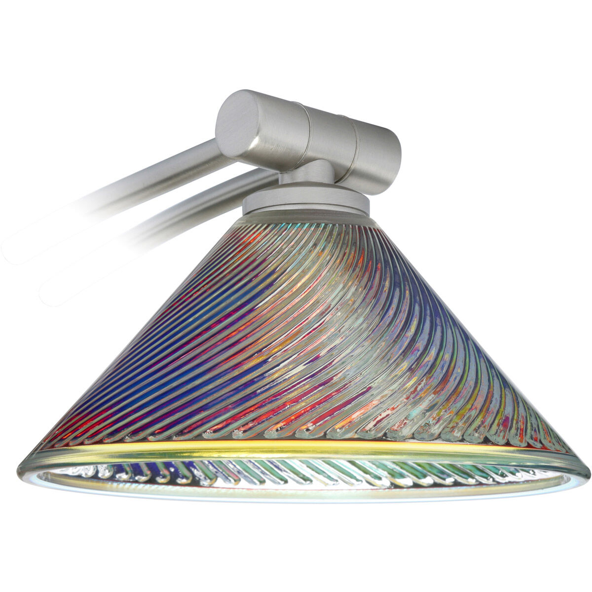 Kona 1WU 21 inch 50 watt Satin Nickel Swing Arm Sconce Wall Light