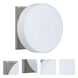 Ciro LED 6 inch Satin Nickel ADA Mini Sconce Wall Light