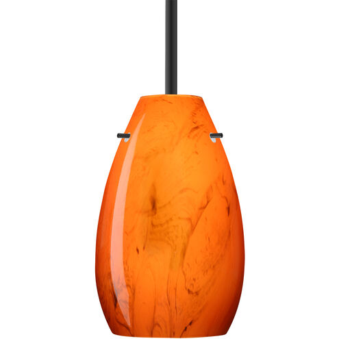Pera 9 LED Black Stem Pendant Ceiling Light