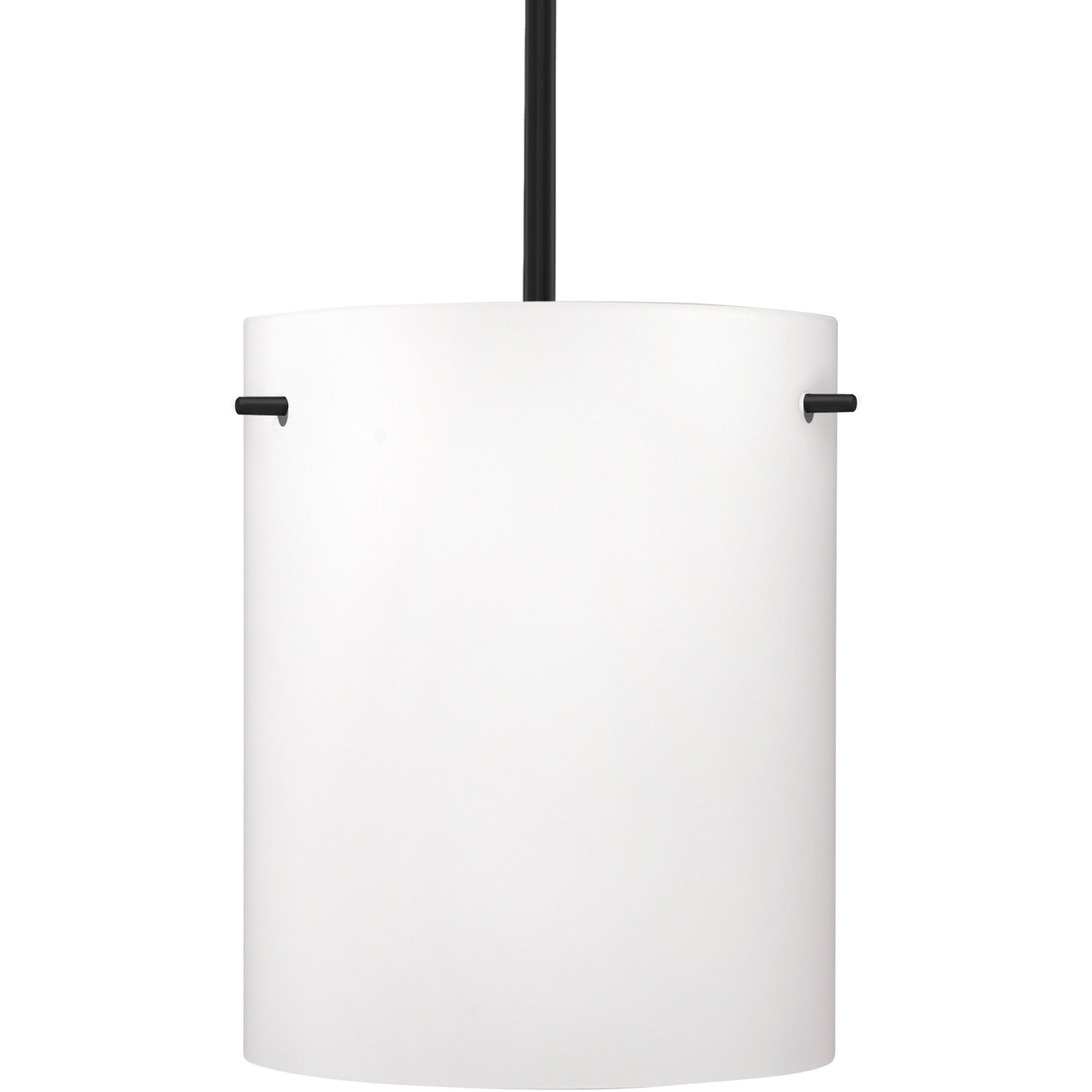 Tamburo 8 LED Black Stem Pendant Ceiling Light