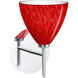 Mia 1 Light 5 inch Chrome Sconce Wall Light