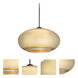 Brio 7 LED Black Cord Pendant Ceiling Light