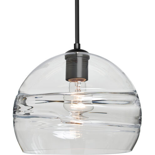 Spirit 10 1 Light Black Cord Pendant Ceiling Light