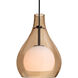 Elle 11 LED Black Cord Pendant Ceiling Light