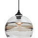 Spirit 8 1 Light Black Outdoor Pendant